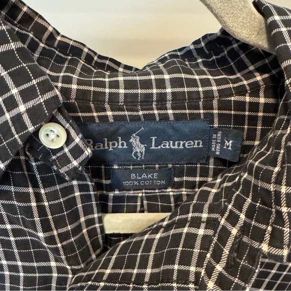 Polo by Ralph Lauren Black and White Dress Shirt - Picture 4 of 4